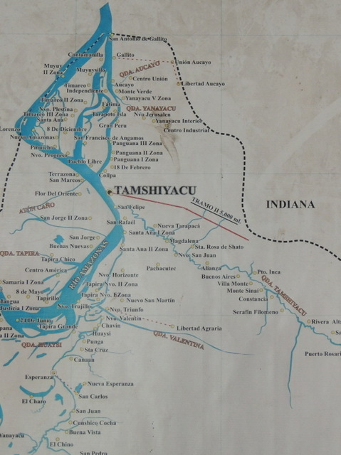 Amazonas and Tamshiyacu river 