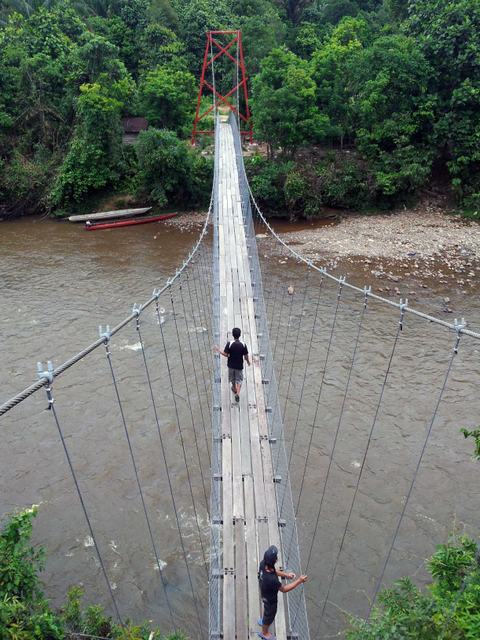 Bridge from above